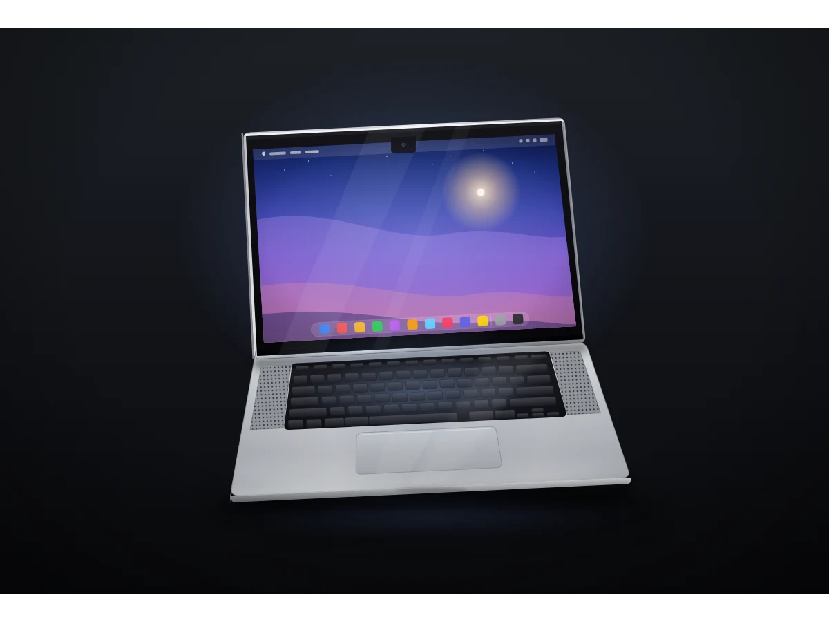 GLM 5.3 MacBook at default effort