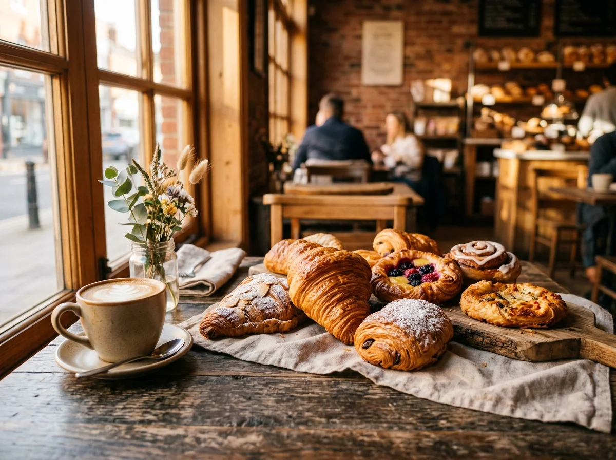 AI-generated bakery hero image