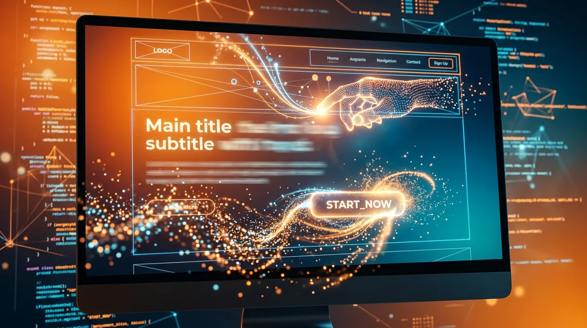 Building a SaaS landing page with AI step by step