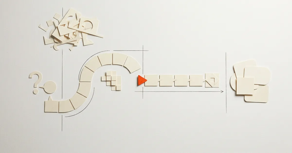 MVP cost planning path from learning question through workflow, evidence, iteration, and launch