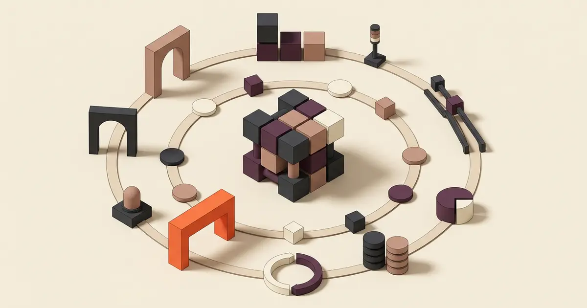 Text-free software service surrounded by evidence tokens and production readiness gates